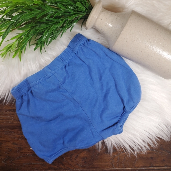 🌿5/$25 McBaby Blue Teddy Bear Shorts | sz 3-6m - Picture 3 of 6